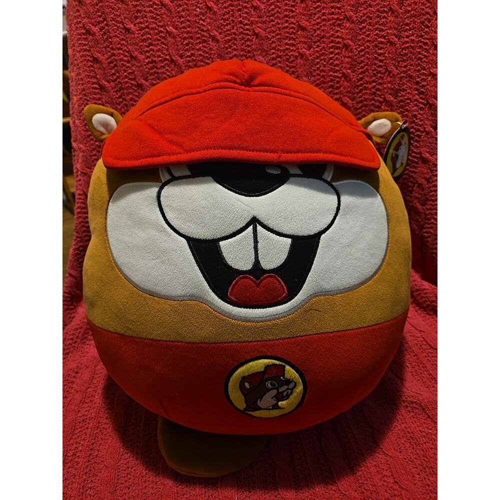 Bucees Pillow Home Decor Collectible Plush Cuddle And Soft Squishy Buc-ee’s NWT